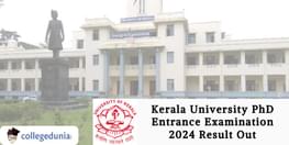 Kerala University PhD Entrance Examination 2024 Result